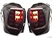 GAZOZ PERFORMANCE Smoked Lens Full Tail lamp Lights Rear Light Compatible With Subaru Forester 2014 2015 2016 2017 2018 SJ