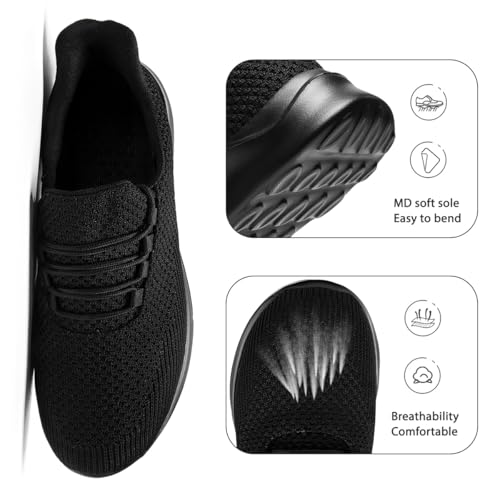 Womens Tennis Shoes Slip on Walking Workout Running Athletic Gym Sports Shoes Sneakers Lightweight Comfortable Casual Fashion Ladies Volleyball Nursing Shoe4