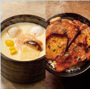 とんでん 名物ジャンボ茶わんむし・ごちそうセット[豚丼の具](各3食)のサムネイル