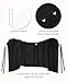 SZIVYSHI Corset Tops for Women, Bustier Shapewear Lingerie, Fashion Lace Waist Push Up Bodysuit Vest, Strapless Vintage Victorian Overbust Bodice for Night Out (Black,L)