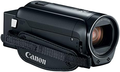 Canon VIXIA HF R800 Portable Video Camera Camcorder with Audio Input(Microphone), 3.0-Inch Touch Panel LCD, Digic DV 4 Image Processor, 57x Advanced Zoom, and Full HD CMOS Sensor, Black