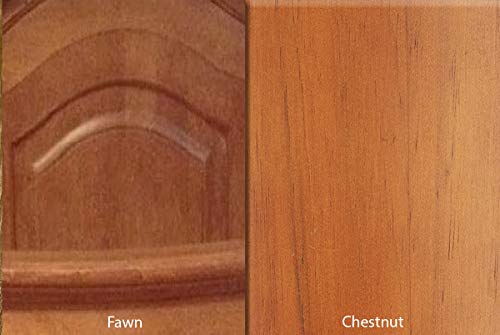 Image of Full-Size Conversion Kit Bed Rails for Munire & Echelon Convertible Cribs - Solid Wood Rail - Toddler and Adult Bed Rail for Full-Size Beds - Essential Nursery & Baby Furniture (Classic Chestnut)