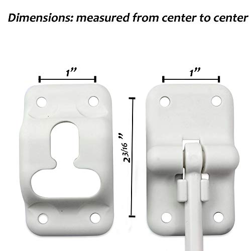 JR J&R Prodotti in Acciaio Inox t-Style Door Holder