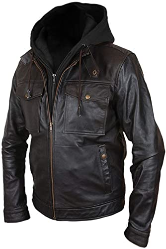 Men Bucky Barnes Captain USA Civil Waar Faux Leather Jacket3