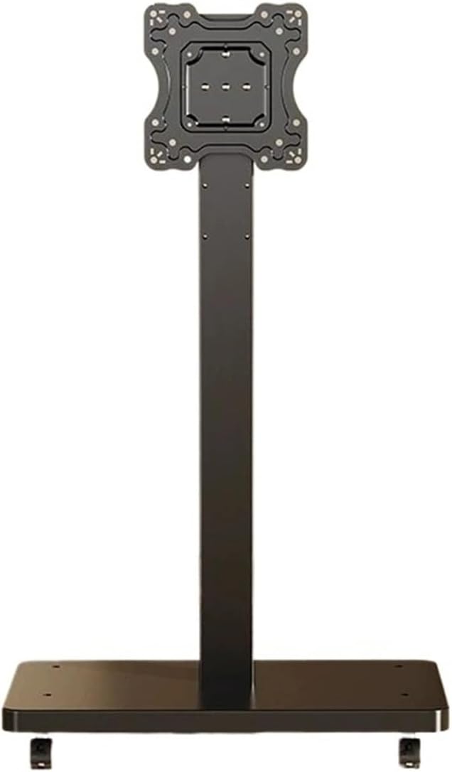 10～43インチのテレビやPCを収納できるローリングTVスタンド。キャスター付きのポータブルモバイルTVカート。回転式マウント付きフ