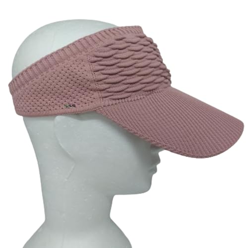 Viseira Esportiva Feminina De Caminhada Fitnes Praia Verão (Rosa)