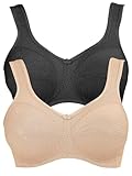 Anita 2er Sparpack Entlastungs BH JANA 5427 Gr. 95C in 1xschwarz 1xskin