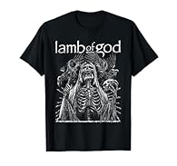 Metal Music Album design. Official Lamb of God Merchandise Lamb of God T-Shirts for Men, Women, Boys, and Girls; Lamb of God Apparel; Lamb of God Hoodies Lightweight, Classic fit, Double-needle sleeve and bottom hem