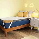 Sleepyhead Cubrecolchón esencial de cobre refrescante para dormitorio universitario, almohadilla de colchón de cobre