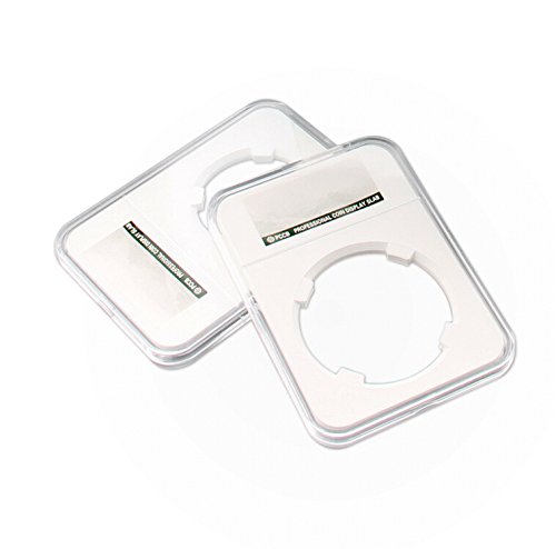 Caja de almacenamiento acrílica para monedas 29.5-40mm miniatura 2