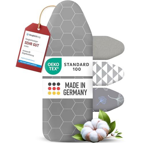 Arteneur ®- Strijkplankhoes 130 x 45 voor stoomstrijkijzers