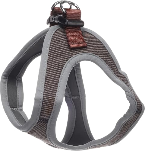 Flamingo Dog Harness Step&Go Herbert Dark brown M 35cm 42cm - Image 2