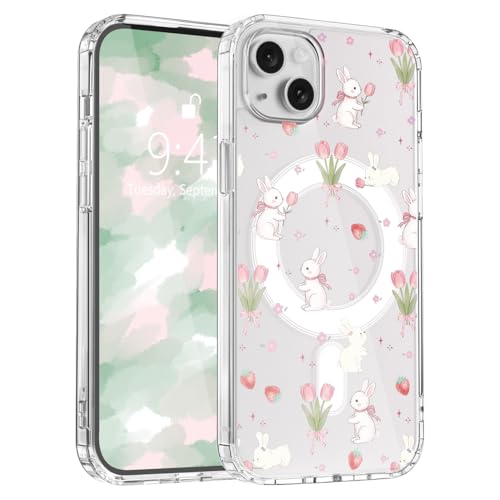 Étui de téléphone magnétique iPhone 17 souple et fin pour femme
