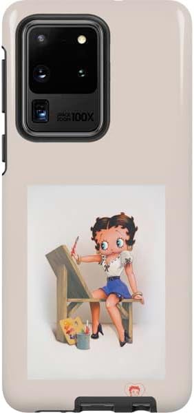 Skinit Pro Phone Case Compatible with Galaxy S20 Ultra 5G - Officially Licensed Betty Boop Comic Strip Design