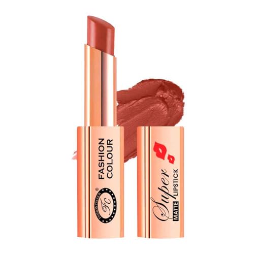 Image of FASHION COLOUR Super Matte Lipstick | Long-Lasting | Smooth Creamy Matte Finish | Moisturising | One Swipe Pigmentation | Available In Gorgeous Shades | (Sensational Play)