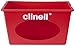 Clinell CS25D Dozownik do montażu ściennego - zmywacz do wycierania - łatwy do czyszczenia, idealny do szpitali i domów opieki - czerwony