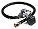 DOZYANT Vertical 2 Feet Propane Regulator and Hose Universal Grill Regulator Replacement Parts, QCC1 Hose and Regulator for Most LP Gas Grill, Heater and Fire Pit Table,3/8" Female Flare Nut