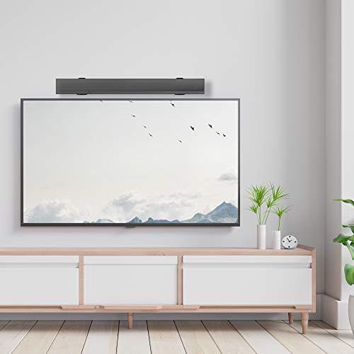 Vivo Steel Universal Dual Soundbar Wall Mount L Brackets, Extending Speaker Arm Holders, Above Or Below Tv, Black, Mount-Spsb1 #TOP5