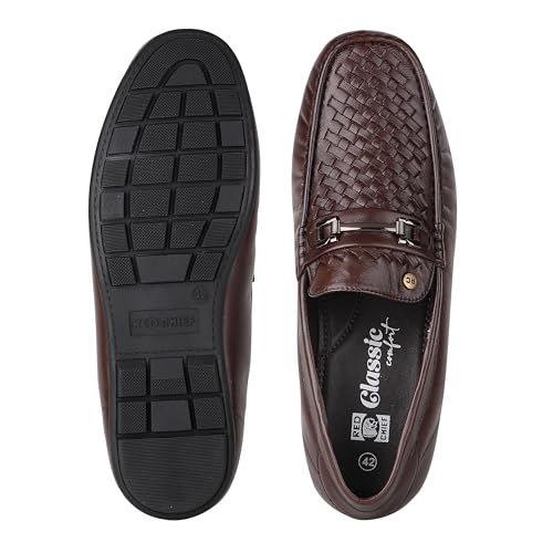 Image of Red Chief Genuine Leather Formal Slip On Shoes for Men