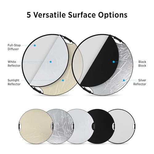 Westcott Illuminator QuickGrip 40in 5-in-1 Reflector