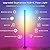RGBICW Led Corner Floor Lamp,1800lm Corner Light Work with Alexa & Google Assistants,16 Million Colors & 68+ Scene,Music Sync,Color Changing Standing Lamps for Living Room, Bedroom Ambient Lighting