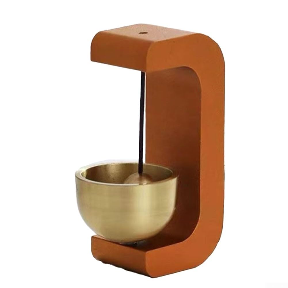 Shopkeepers Timbre de campana, hecho a mano, magnético para puerta, timbre de madera, campanillas de viento para puerta, jardín, restaurante (E)