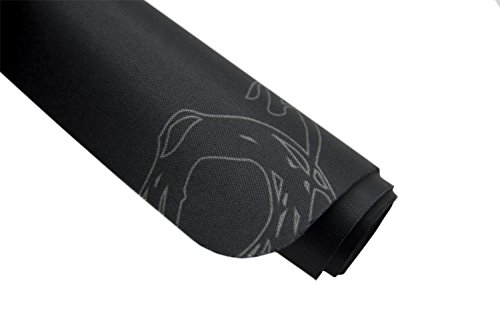 Mat BOSON OZBOSON - Tappetino da gioco Boson, design gamer, perfetto per iniziare, ergonomico, microfibra, antiscivolo, nero - Mousepad - Immagine 2