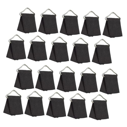 ifundom 30Sets Trampoline Triangle Ring Buckles Sturdy Replacement Parts for Trampolines Heavy Duty DIY Accessories for Bags and Luggage and