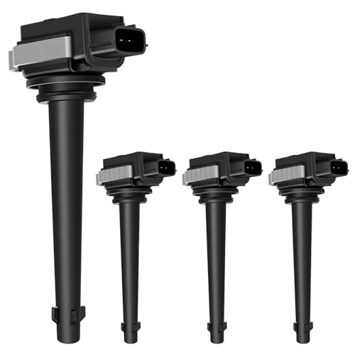 SCITOO 4Pcs Ignition Coil UF591 for Nissan Sentra 2.0L 2007 2008 2009 2010 2011 2012 ‎C1564 UF591