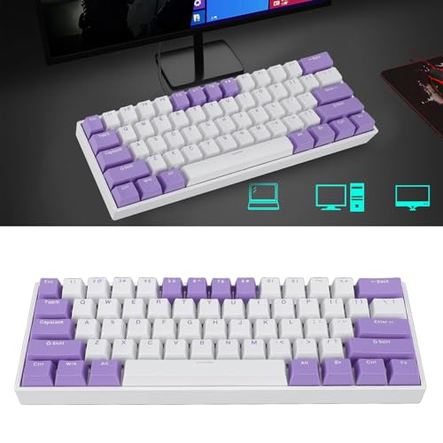 Teclado Gamer Wisoquqkpra4ig0v USB C 60% miniatura 5