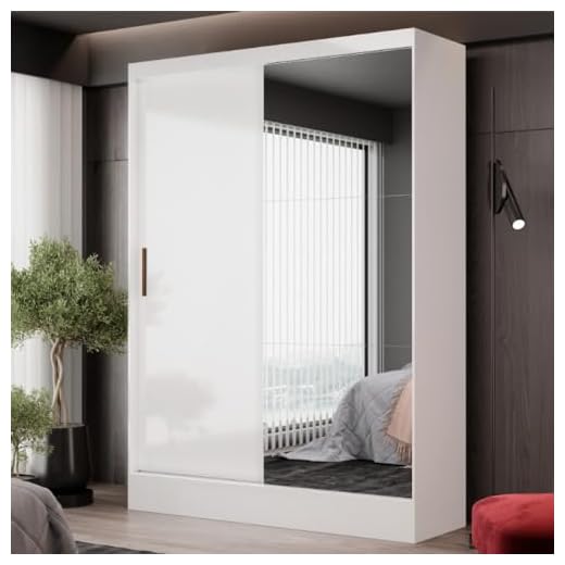 Guarda-Roupa Belem Plus 2 Portas de Correr 2 Gavetas com Espelho