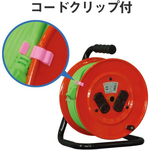Amazon.co.jp: 日動工業 電工ドラム 100V 屋内型 アース無し