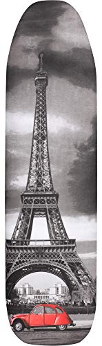 Ladeheid Cubierta de Tabla de Planchar 100% Algodón (Paris, 148 x 52 cm)