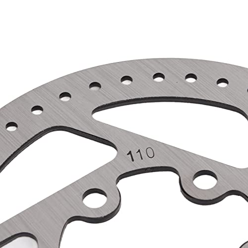 RiToEasysports Scooter Disc Brake Rotor,110mm 5 Hole Stainless Steel Disc Brake Rotor And Brake Pad for M365/1S/LITE Electric Scooter Good Heat Resistance Electric Scooter Electric Scooter - Image 2