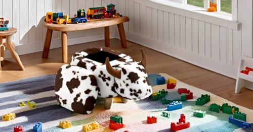 Home 2 Office W09-00006N Cow Ottoman For Kids' Bedroom thumb #4