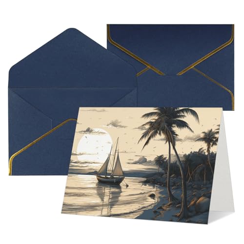 LHDGBWC Thinking of You J[h t 󔒂̃O[eBOJ[h 4x6 m[gJ[h Happy BirthdayJ[h @̃O[eBOJ[h p TL[J[h V̖ ނ {[g xr[V[J