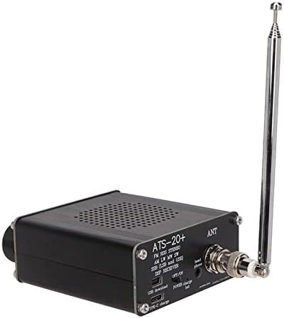 Dioche Portable Radio, ATS 20 Radio Receiver High Sensitivity Portable Sall World Band Digital