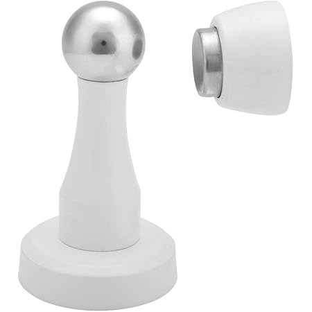 Amazon Xuuyuu ドアストッパー 磁気ドアストッパー ドアストップ ドアホルダー マグネット 磁気式ドア止め 扉止め 戸当たり ホーム ルーム フロア 床吸着 強力磁気 衝撃防止 マグネット式 ホワイト ドア用金物