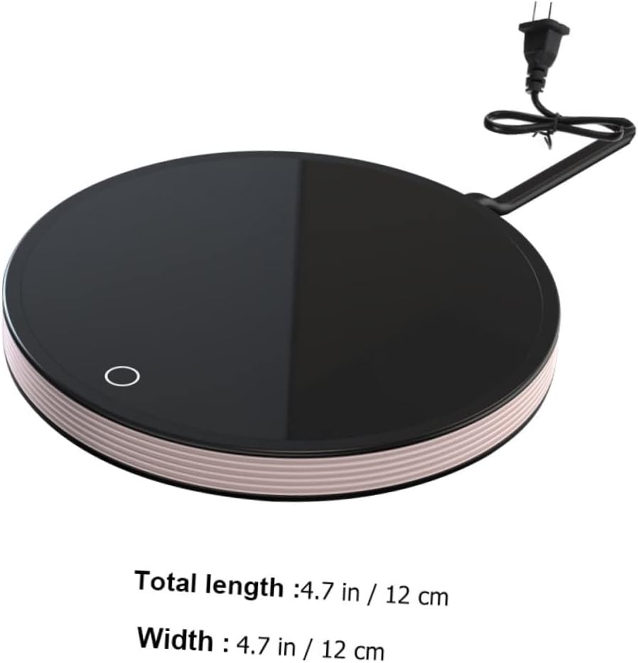 SHOWERORO Convenient Cup Warmer Electric Coffee Heater for Office Use Keeps Beverage at Temperature Suitable for Tea Milk and More for Desk and Home