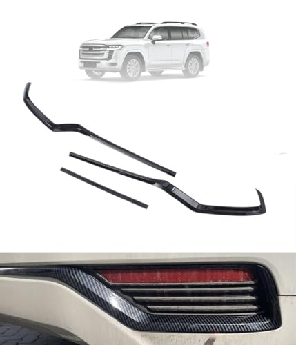 【Caphex】「トヨタ ・ランドクルーザー300系 For Land Cruiser 300 LC300 ZX/GRスポーツ/VX/AX/GX 全グレード対応」リアフォグ ランプ ガーニッシュ ベゼル カバーエクステリア パーツ アクセサリー リアバンパ