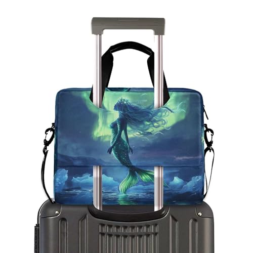 Funda para portátil ALAZA Mermaid Northern Lights 13-15.6 pulg miniatura 3