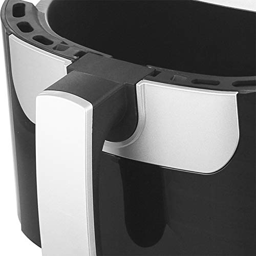 Emerio AF-123543 SmartFryer, AirFryer, heteluchtfriteuse, frituren met hete lucht, zonder extra olie, 5,5 liter volume, 1400 watt, zwart - Afbeelding 4