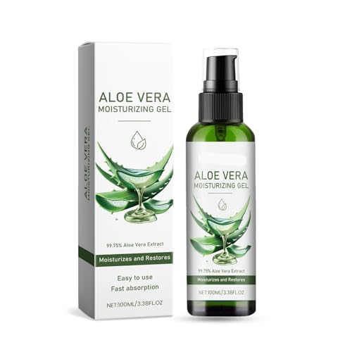 Gel Hidratante De Aloe Vera: Nutrición Suave For Una Piel Hidratada Y(2PCs)
