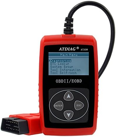 OBD2 Scanner Car Diagnostic Tool OBD II/EOBD Code Reader Auto Scanner Read Live Data and Clear Error code Car Engine Fault Code Reader With Scan Tool Al319 Same