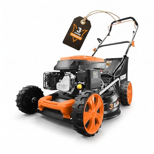 FUXTEC 3in1 Benzin Rasenmäher FX-RM4646ECO • 3,5PS 2,6kW...