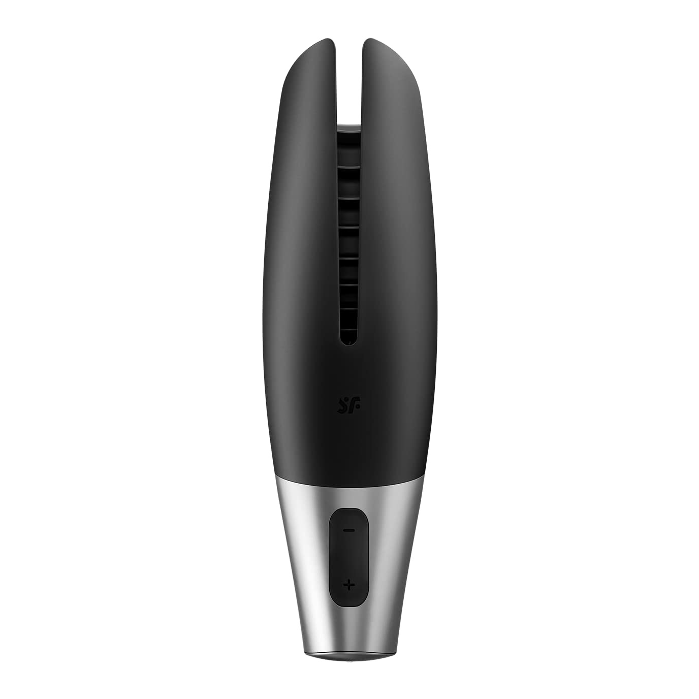 Satisfyer Power Masturbatore per Uomo | Giocattolo sessuale Masturbatore Uomo | Sex Toys per glande e Pene con App | Giocattolo con Struttura a Coste | 14 Vibrazioni da Intense