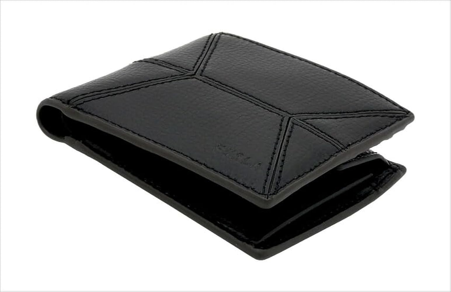 Amazon | [フルラ] Man Giove 二つ折ウォレット S NERO ブラック