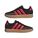 Adidas Men's Barreda, Black/Better Scarlet/Gum, 10