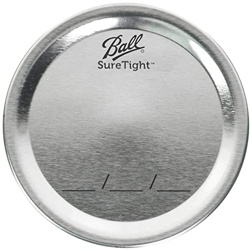 Ball Mouth Mason Jar Canning Lids 8 Dozen, Silver #TOP3