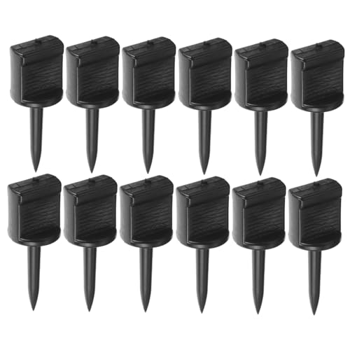 Luxshiny 12pcs Archery Hunting Nails Outdoor Target Fixing Pins Bow Paper Face Pin Archery Supplies Competitive Shooting and Backyard Practice